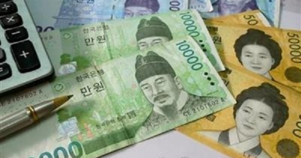 the-value-of-the-south-korean-currency-against-the-us-dollar-fell-to