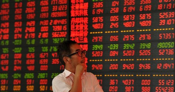 Chinese stocks fall on economic slowdown worries