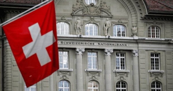 Swiss central bank reaches negative interest rates after almost 8 years